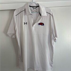 Under Armour Men's White Polo Shirt